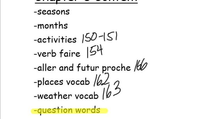 Holt french 1 answer key