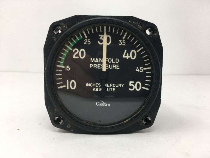 Manifold pressure gauge cessna 172