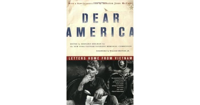 Dear america letters home from vietnam answers