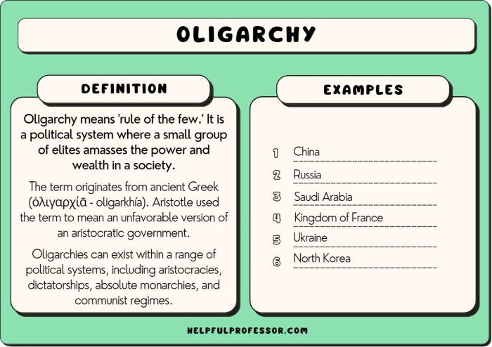 How does democracy differ from an autocracy or oligarchy