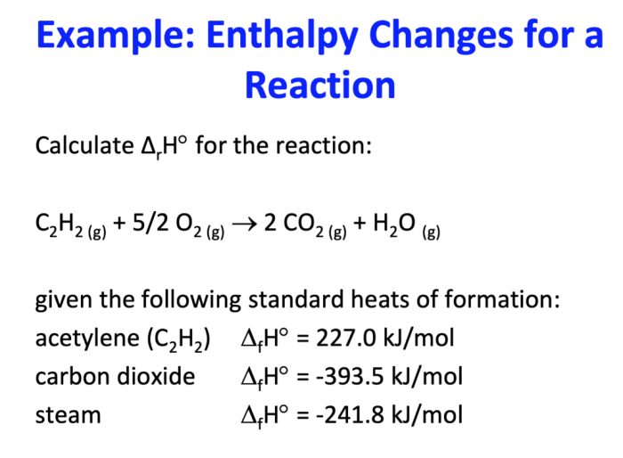 Determining the enthalpy of a chemical reaction lab answers