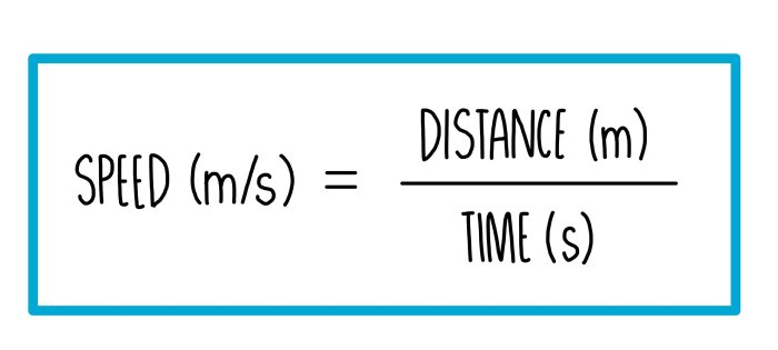 Calculating speed and velocity worksheet answers