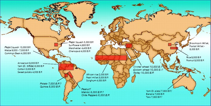 In approximately 7000 bce agriculture developed in the americas in